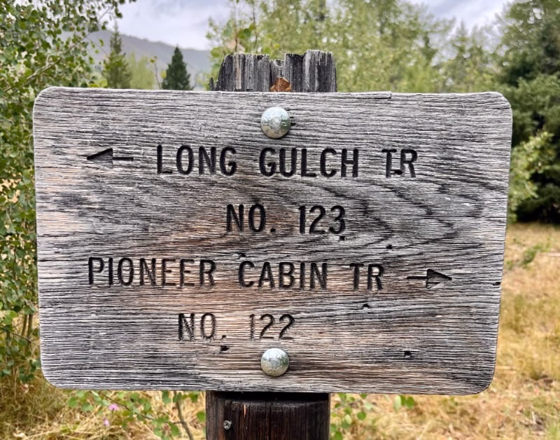 long gulch trail pioneer cabin
